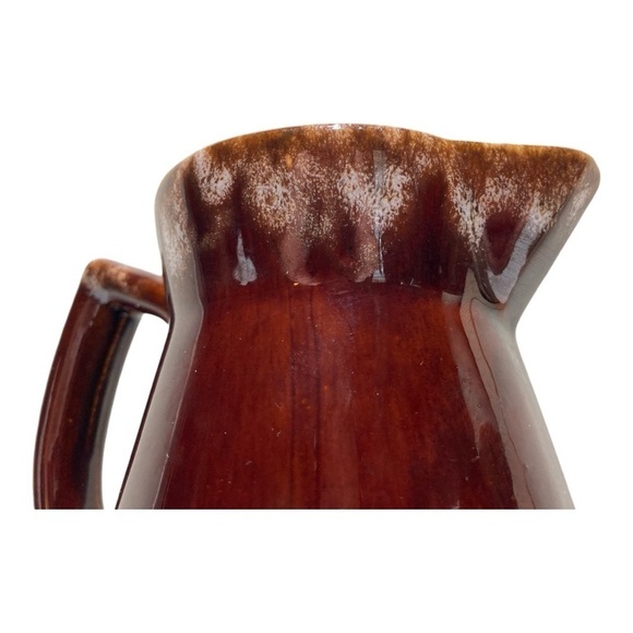 Vintage Hull USA Ovenproof Drip Glaze Pitcher - Picture 2 of 7